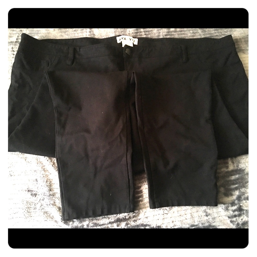 Target AVA Black Pants: Size 4